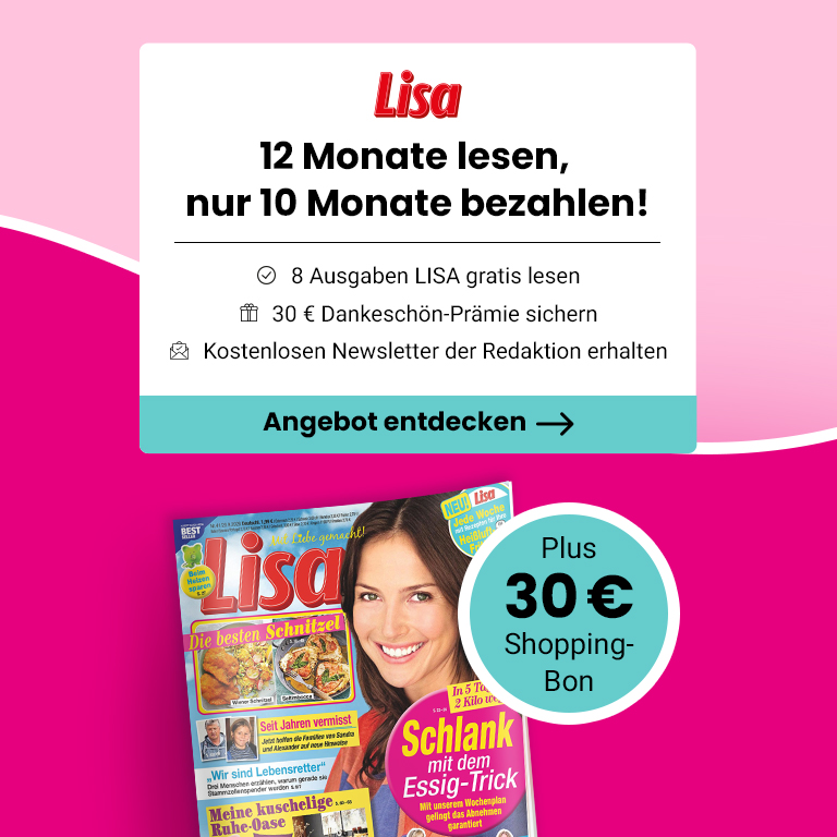 Lisa - 12 Monate lesen, 10 bezahlen + 30 Scheck 