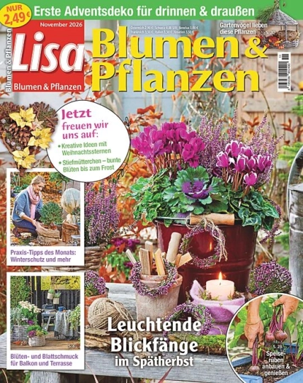 Lisa Blumen & Pflanzen - aktuelle Ausgabe